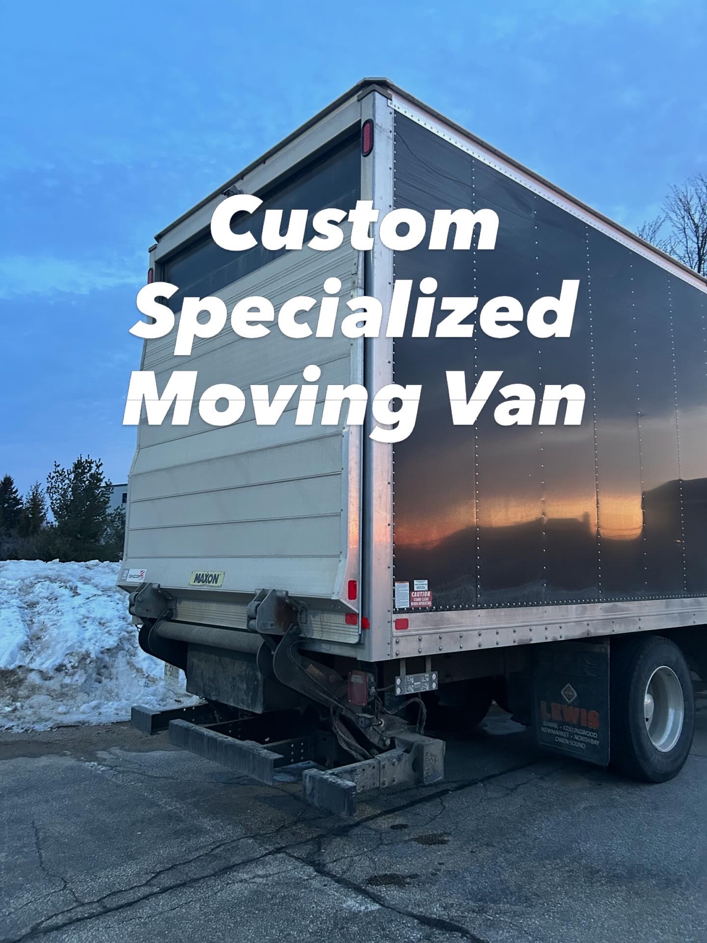 Turpin Moving specialized van — Collingwood storage and moving